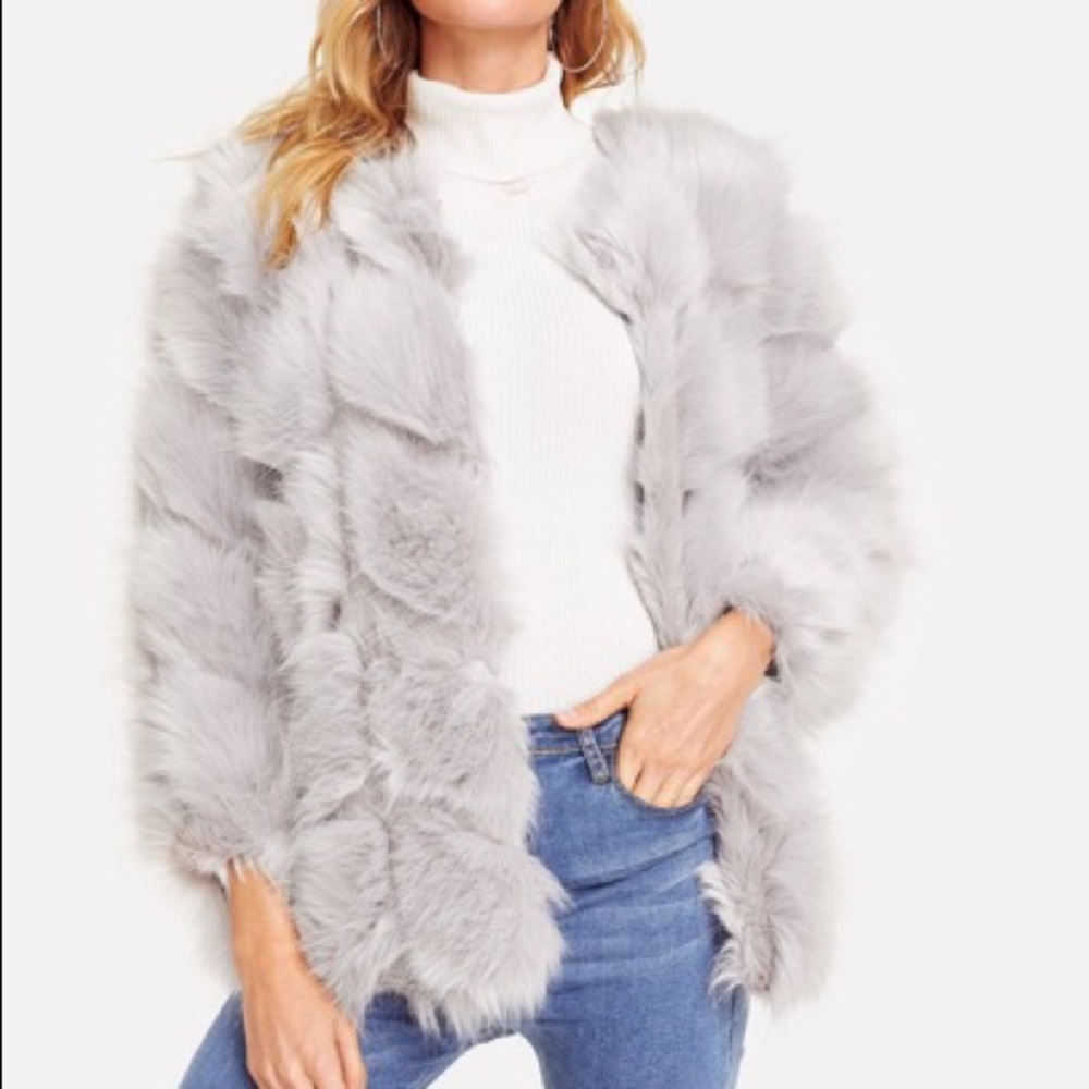 Faux Fur Coat